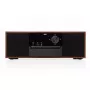 JVC RD-E761 minitorni-stereojärjestelmä, 2x8 W RMS, Bluetooth 4.2, USB, CD, FM, puukotelo, musta