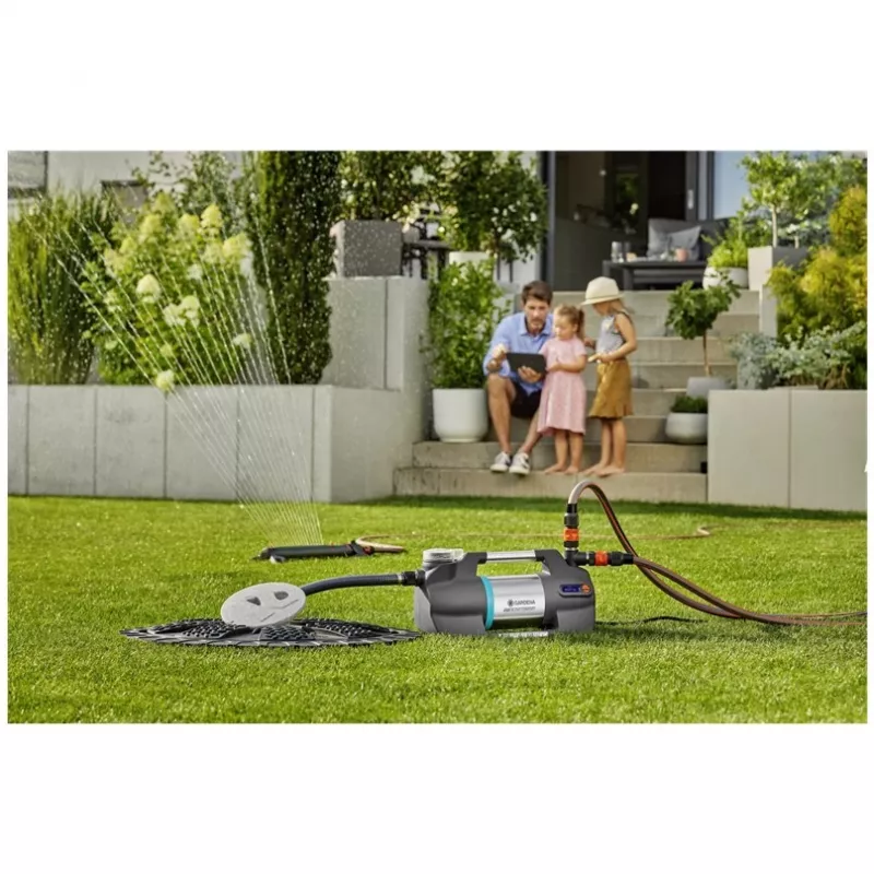Puutarhapumppu 6300 SilentComfort tummanharmaa ruostumaton teräs 1050 W Bluetooth malli 2023