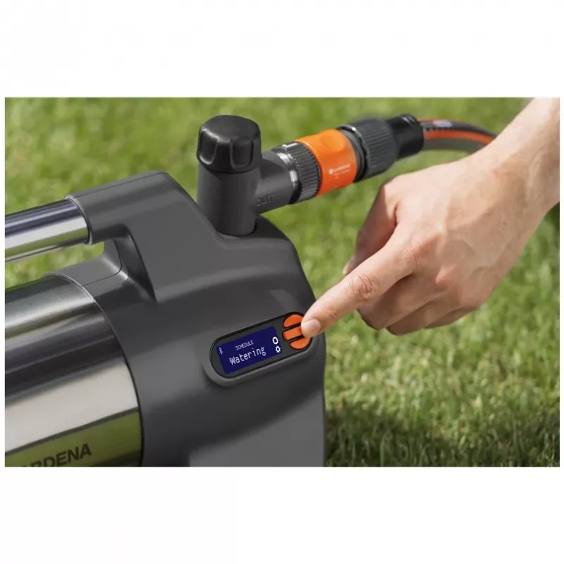 Puutarhapumppu 6300 SilentComfort tummanharmaa ruostumaton teräs 1050 W Bluetooth malli 2023
