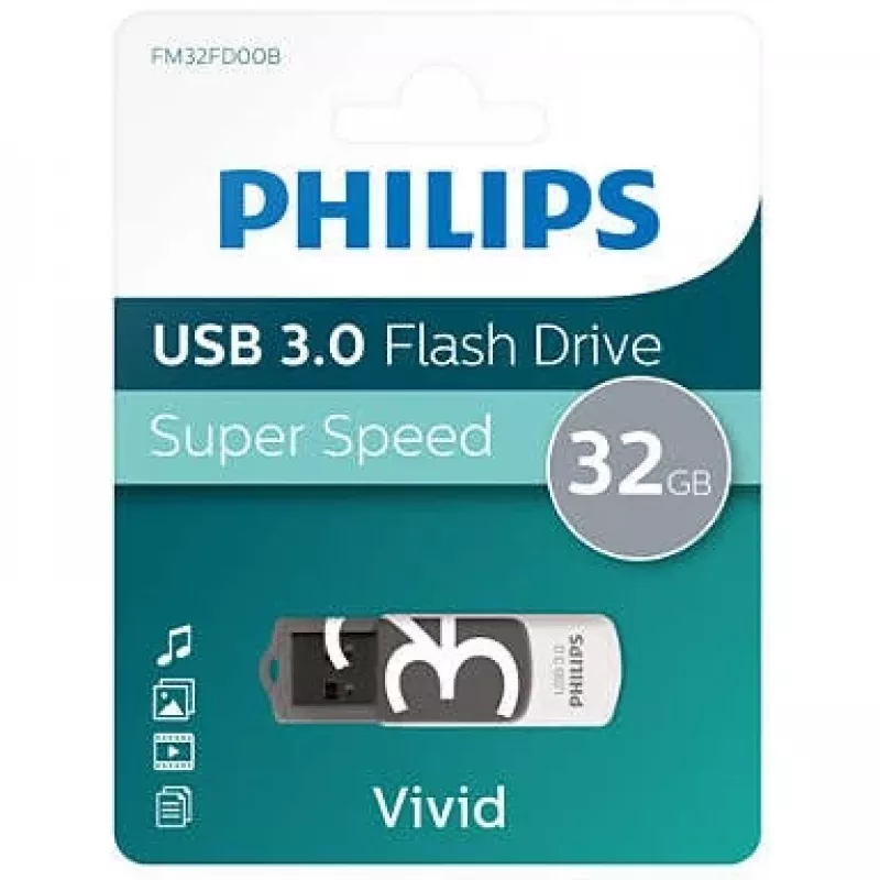 USB-muistitikku Philips 32 GB USB Type-A 3.2 Gen 1 FM32FD00B