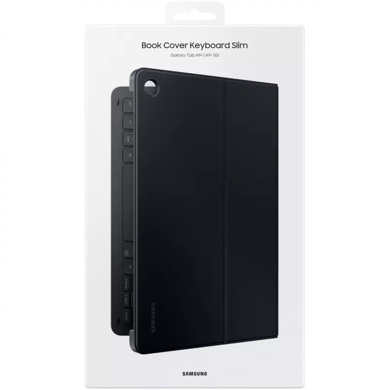 Samsung Book Cover näppäimistö ohut EF-DX211BBGGDE Tab A9+ musta