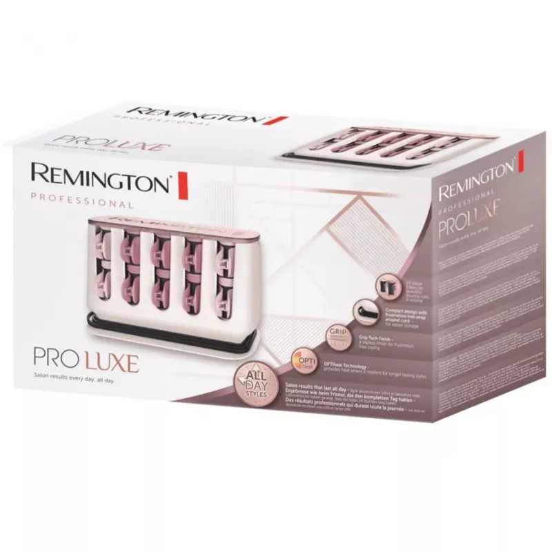 PROluxe H9100, papiljotit kerma/roosa