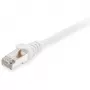 Equip 635513 Cat.6 S/FTP LSZH -patch-kaapelisarja, RJ-45, 0,25 m, valkoinen, 100 kpl