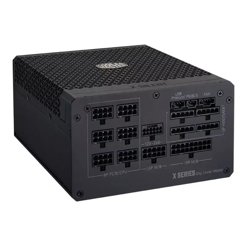 Virtalähde Cooler Master X Silent Edge Platinum 1100 W 24-pin ATX musta