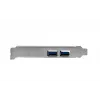 EXSYS 2-porttinen USB 3.2 Gen 1 PCIe -kortti 3A Renesas