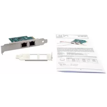 Sisäinen Ethernet-kortti EXSYS EX-60102 1000 Mbit/s PCI Express langallinen