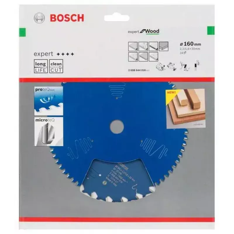 Pyörösahanterä Bosch 2608644016 16 cm 1 kpl