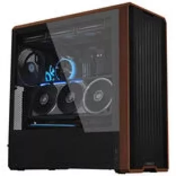Pystysuuntainen GPU-asennussarja Lian Li VG4-5-V4 PCIe 5.0 -riserkaapelilla, musta