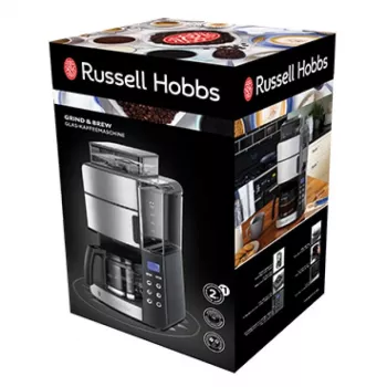 Russell Hobbs kahvinkeitin Grind & Brew hopea 25610-56 2561056 (25610-56)