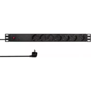 LogiLink lisävaruste PDU 7x CEE 7/3 pistorasia (PDU7C02)