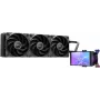 Antec Vortex View 360 AIO CPU-nestekylmälaite LCD-näytöllä, 120 mm, musta