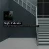 Maclean MCE712B kosketusvalokytkin, kaksois (vaihto/ristikytkentä), musta