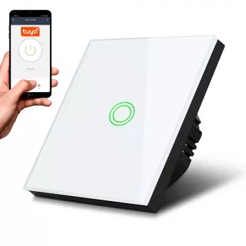 Älykäs Wi‑Fi-kosketusvalokytkin MACLEAN MCE715W — kosketusohjaus, Wi‑Fi-yhteys
