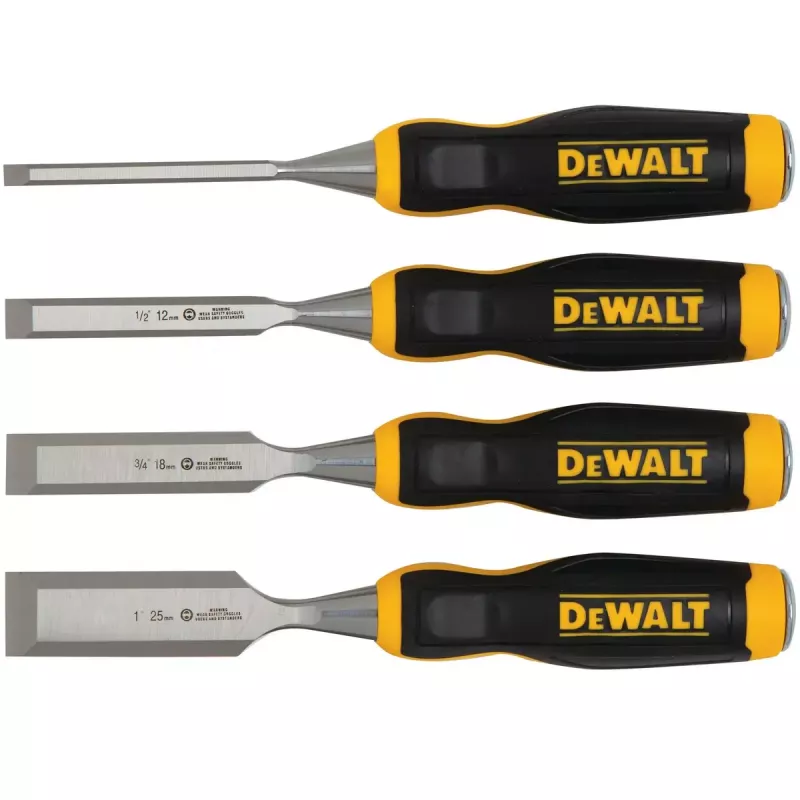 Puutalttasarja DeWALT DWHT0-16063 4-osainen