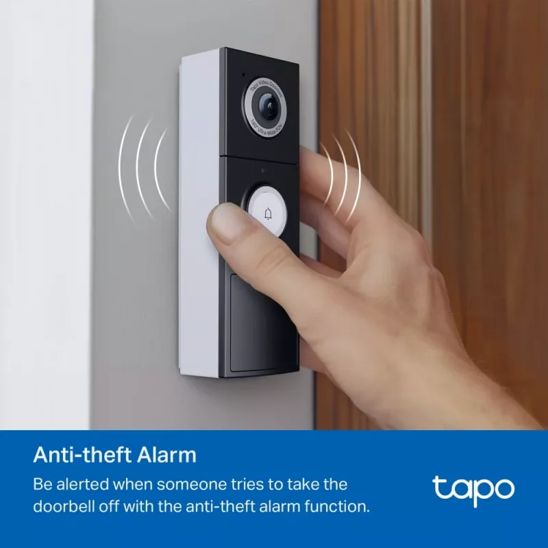 TP-Link Tapo -ovikello-kamera 1 × D235, 1 × D100C