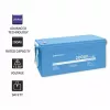 Qoltec 53707 ajoneuvoakku litium-rautafosfaatti 200 Ah 12,8 V