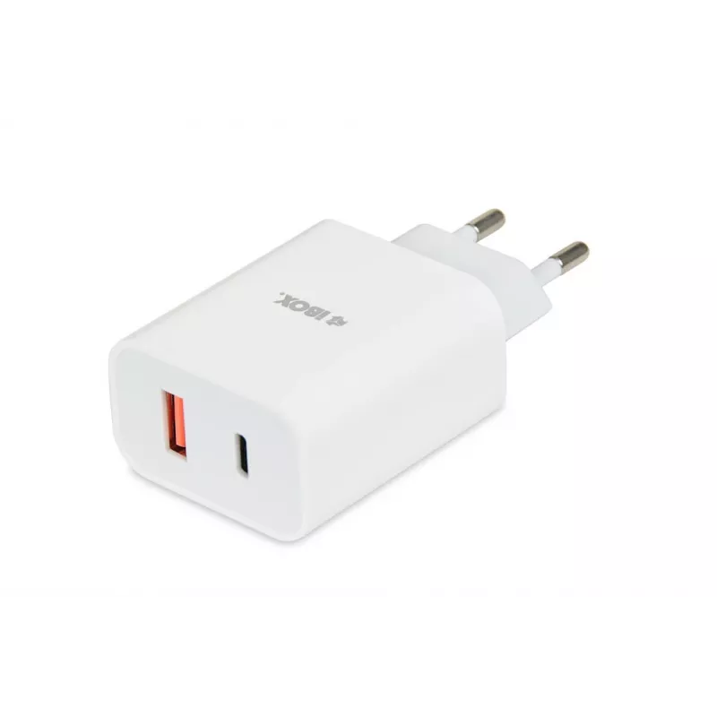 Sisälaturi iBox C-36 yleislaturi valkoinen USB-pikalataus