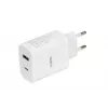 Sisälaturi iBox C-36 yleislaturi valkoinen USB-pikalataus