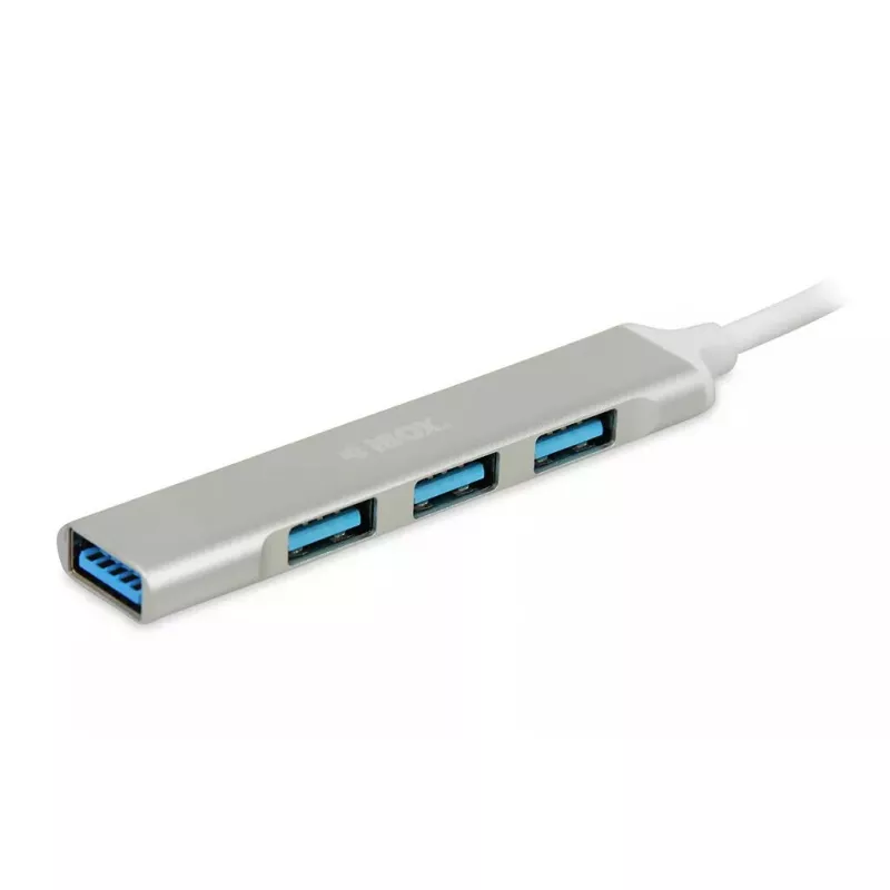 USB-keskitin IBOX IUH3FAS — 1× USB 3.0, 3× USB 2.0