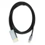 Videokaapelisovitin IBOX ITVCDP4K USB Type-C – DisplayPort 1,8 m musta