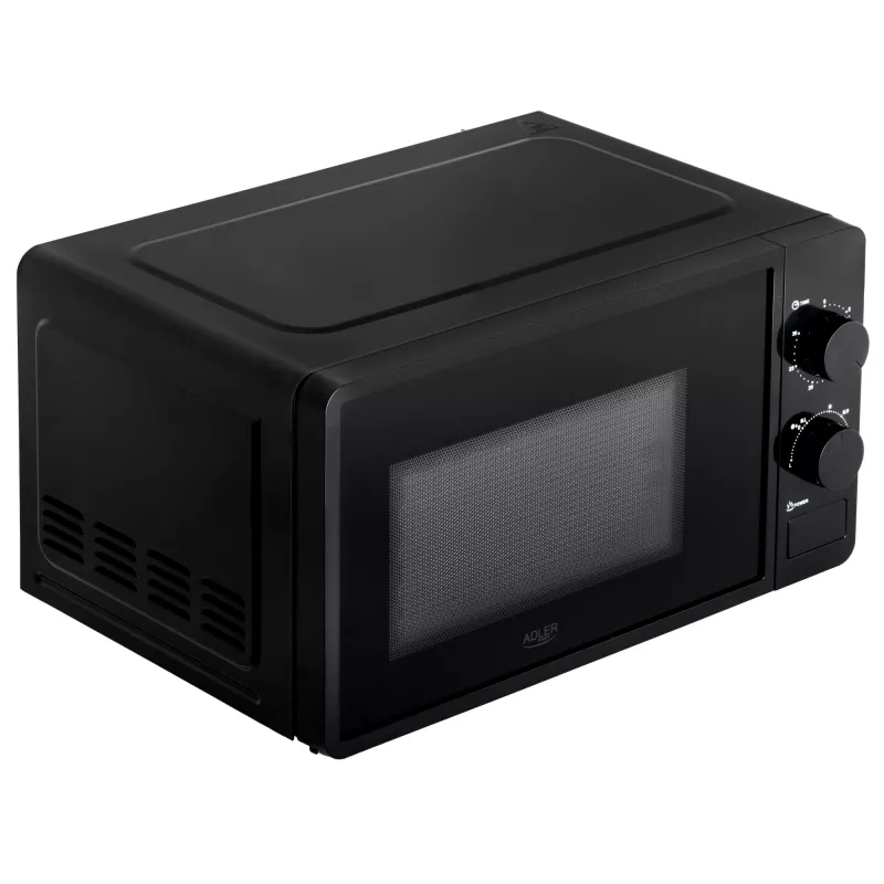 Adler | Mikroaaltouuni | AD 6206 | Vapaasti seisova | 20 L | 700 W | Konvektio | musta