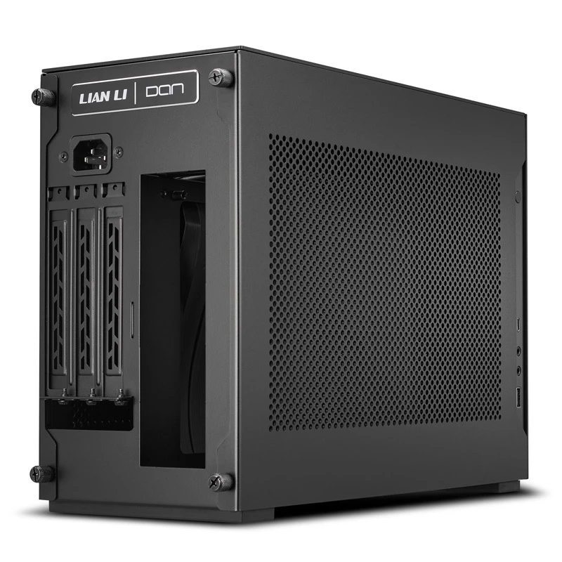 Lian Li A4-H2O X4 Mini-ITX-kotelo, PCIe 4.0 Riser-kaapeli – musta (A4-H2O X4) | ITwork
