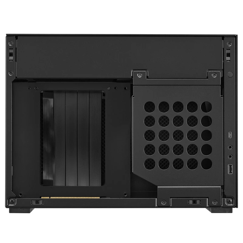 Lian Li A4-H2O X4 Mini-ITX-kotelo, PCIe 4.0 Riser-kaapeli – musta (A4-H2O X4) | ITwork