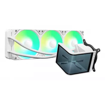 Nestemäinen CPU-jäähdytin TRYX PANORAMA SE ARGB 360 3D-AMOLED-näytöllä, 360 mm jäähdytin