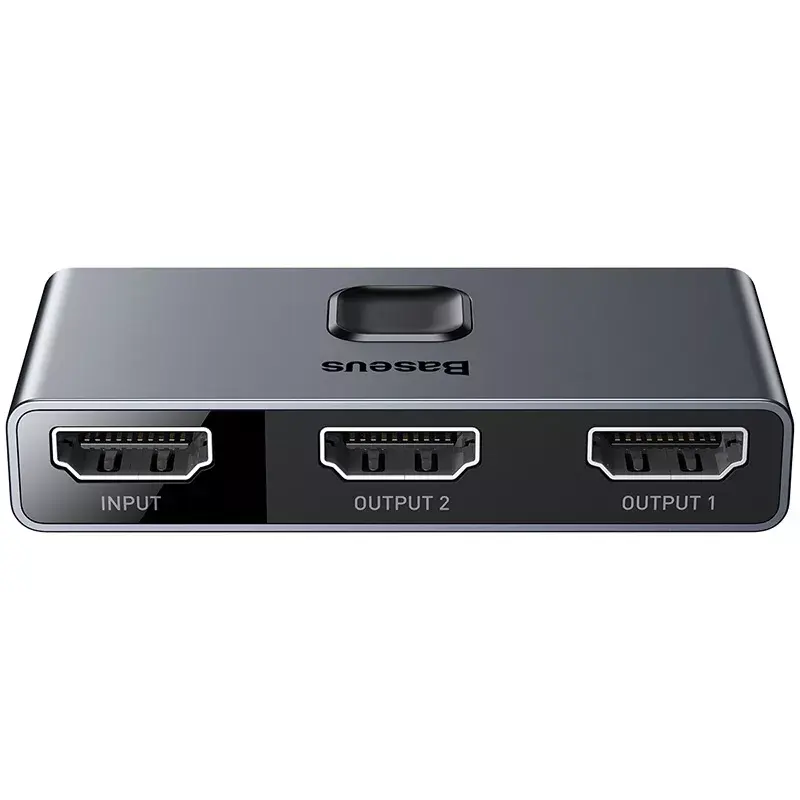 HDMI-jakaja Baseus Matrix 4K HD -jakaja harmaa