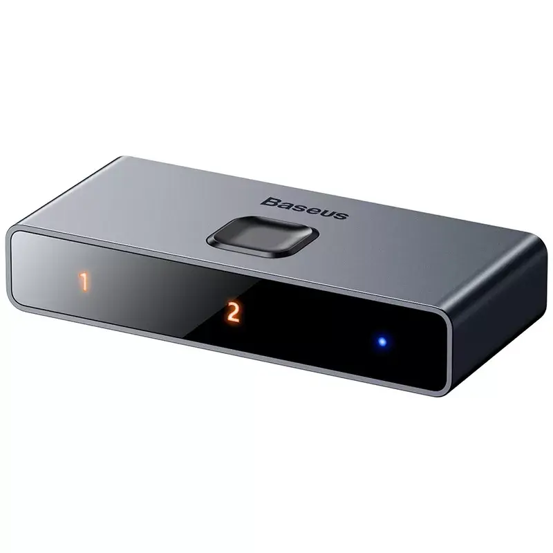 HDMI-jakaja Baseus Matrix 4K HD -jakaja harmaa