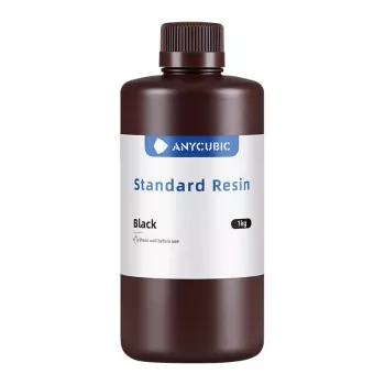 AnyCubic Resin SPTBK-104E musta 1 kg — fotopolymeeri 3D-tulostushartsi