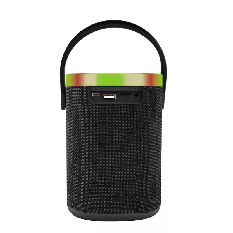 Kannettava kaiutin GEMBIRD SPK-BT-LED-06, Bluetooth, sisäänrakennettu LED, ladattava akku