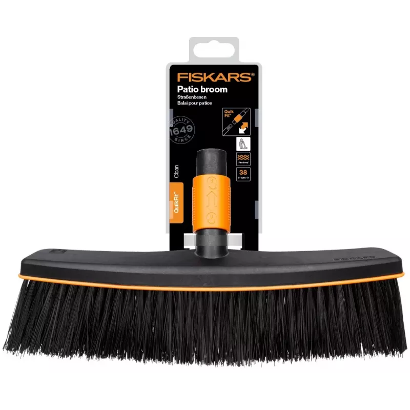 Fiskars 1001416 luuta muovi musta, oranssi