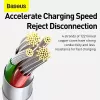 USB-kaapeli Baseus Superior USB 2.0 1,5 m USB A USB C/Micro USB A/Lightning valkoinen