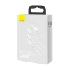USB-kaapeli Baseus Superior USB 2.0 1,5 m USB A USB C/Micro USB A/Lightning valkoinen
