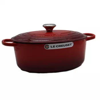 Le Creuset Signature paistovuoka soikea 31cm cherry red (21178310602430)