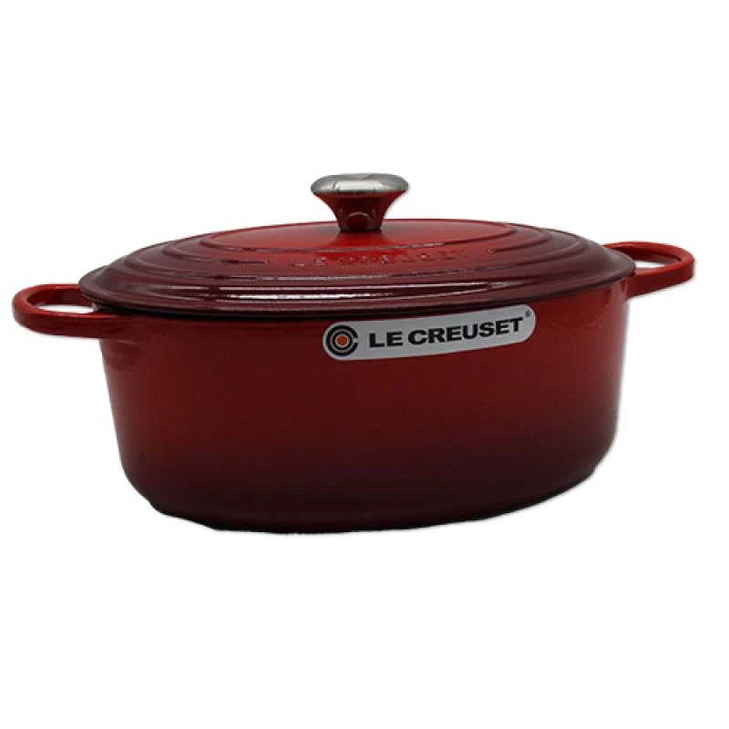 Le Creuset Signature paistovuoka soikea 31cm cherry red (21178310602430)