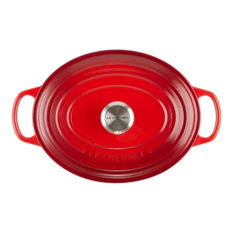 Le Creuset Signature paistovuoka soikea 31cm cherry red (21178310602430)