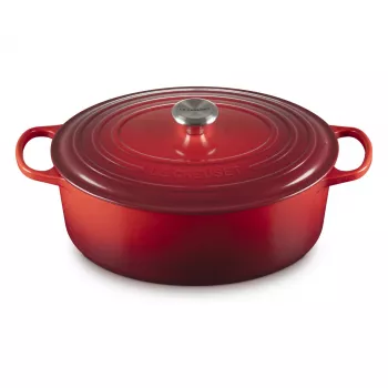 Le Creuset Signature soikea paistovuoka kirsikanpunainen 33 cm