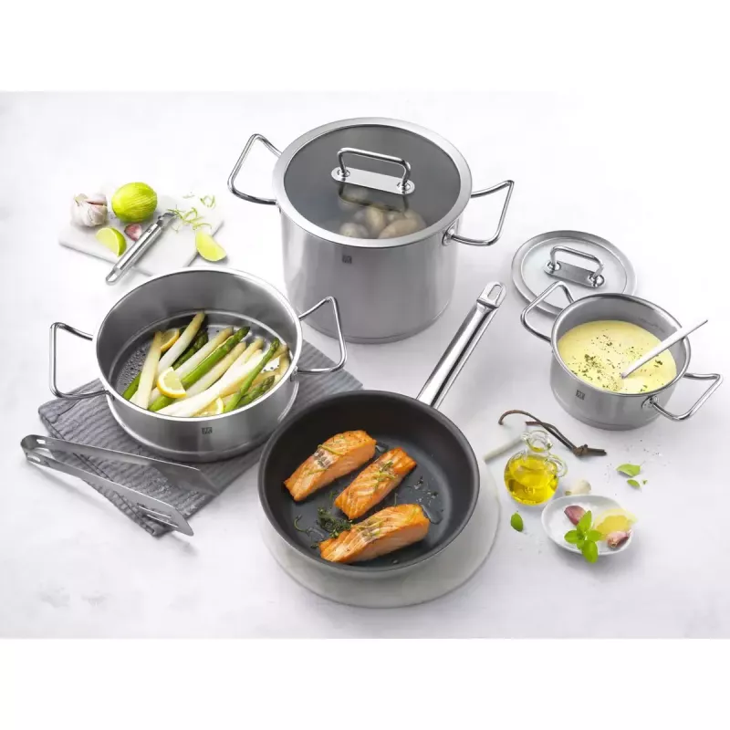 Yleispaistinpannu ZWILLING Pro 24 cm ruostumaton teräs pyöreä