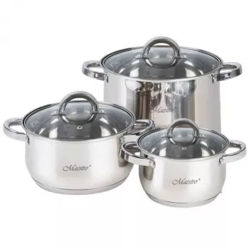 Maestro MR-2120-6L A sarja, jossa 6 kattilaa