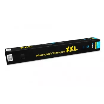 Hiirimatto IBOX AURORA musta malli IMPG4 pituus 850 mm ja leveys 580 mm, paksuus 3 mm