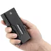 Rockbros polkupyörän valo power bank -toiminnolla + USB-C–USB-A-kaapeli, 850 lm, musta
