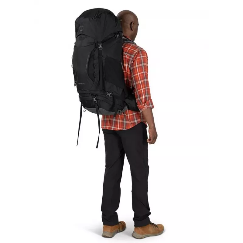 Vaellusreppu Osprey Kestrel 68 musta L/XL