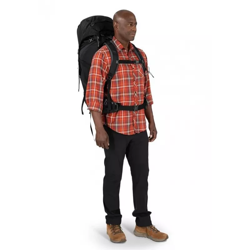 Vaellusreppu Osprey Kestrel 68 musta L/XL