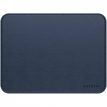 Satechi Premium-hiirimatto – vegaaninahkainen hiirimatto (sininen)