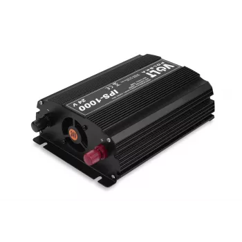Volt Polska IPS-1000 24/230 V vaihtosuuntaaja modifioidulla siniaallolla, 700 W jatkuva teho / 1000 W huipputeho