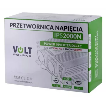 Jännitemuunnin Volt Polska IPS 2000 N 12/230 V 1000/2000 W