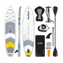 Puhallettava stand-up-paddle-lauta Rebel RBA-4501 valkoinen – puhallettava SUP-lauta, yhden henkilön