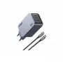 UGREEN sisälaturi Nexode Pro 3-porttinen GaN PD pikalaturi 2 USB Type-C